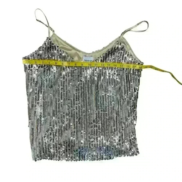 Heartloom Holden Sequin Cami Tank Top Size Large - Picture 10 of 11